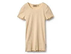 Wheat Katie t-shirt macadamia med blonde